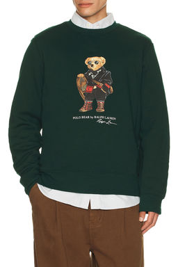 POLO RALPH LAUREN - Novelty Holiday Bear Crewneck Sweatshirt