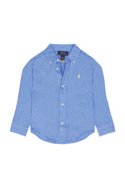 POLO RALPH LAUREN - Long Sleeve Linen Sport Shirt