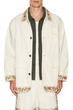 Found - Kantha Floral Work Jacket