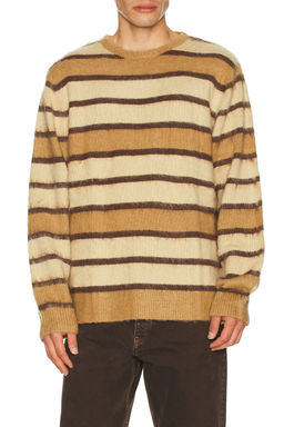 Rhythm - Mohair Striped Knit Sweater