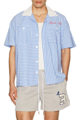 Ryoko Rain - Oxford Pinstripe Button Up Shirt