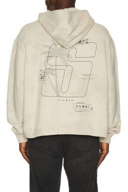 Stampd - Transit Tie Dye Cropped Hoodie