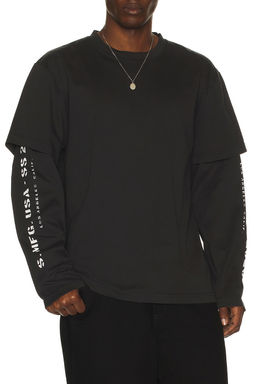 Stampd - S26 Double Layered Long Sleeve Relaxed Tee