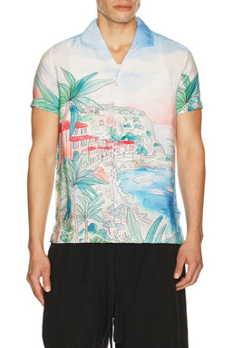 Vintage Summer - Textured Camp Shirt