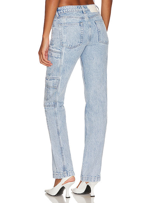 Buy GRLFRND Naomi Low Rise Slim Cargo Online