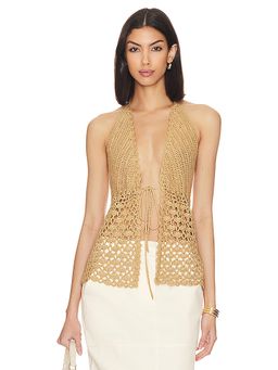 MORE TO COME - Alice Tie Front Top