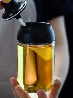 Voncasa - Cylindrical Glass Jar