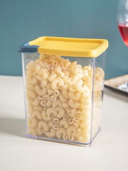 Voncasa - Medium Plastic Cereal Dispenser Jar with Lid