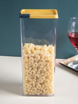 Voncasa - Tall Plastic Cereal Dispenser Jar with Lid