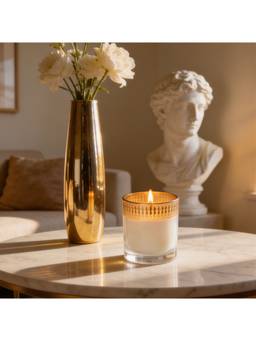 SEVA HOME - Dil Se Collection Dance Print Natural Soy Wax Scented Candle Gift Box