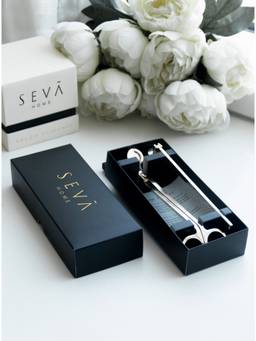 SEVA HOME - Gold Care Kit Extends Candle Life Snuffer Wick Trimmer Accessory
