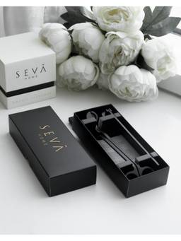 SEVA HOME - Black Care Kit Extends Candle Life Snuffer Wick Trimmer Accessory