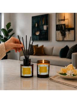 SEVA HOME - Yellow The Nature Series Fragrance Gift Set - Citrus Bloom