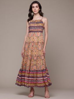 Label Ritu Kumar - Yellow Maritza Long Dress
