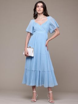 Label Ritu Kumar - Blue Iseule Long Dress