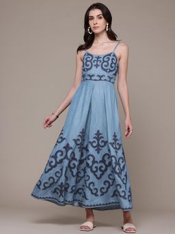 Label Ritu Kumar - Blue Rimona Long Dress