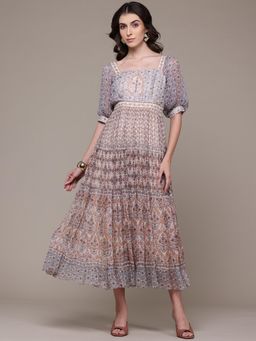 Label Ritu Kumar - Ecru Caprese Long Dress