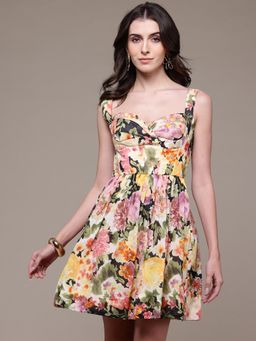 Label Ritu Kumar - Black Dahlia Short Dress