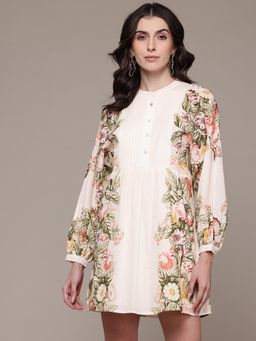 Label Ritu Kumar - Ecru Bryony Short Dress