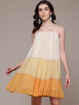 Label Ritu Kumar - Yellow Samantha Short Dress