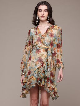 Label Ritu Kumar - Powder Blue Trinity Short Dress