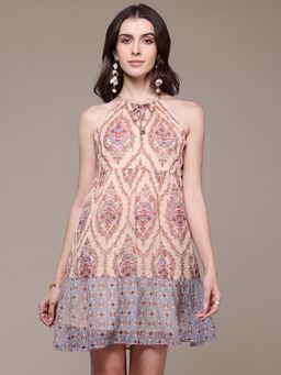 Label Ritu Kumar - Ecru Caprese Short Dress