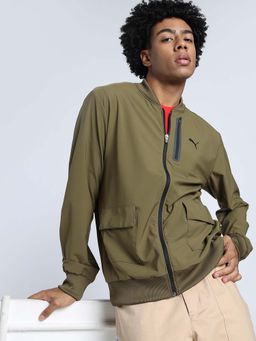 Puma - Utility Men Green Bomber Jacket