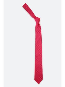 Allen Solly - Men Pink Print Formal Tie