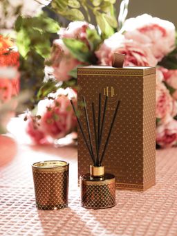 Pure Home + Living - Brown Lavender & Chamomile Candle & Diffuser Set