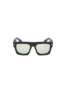 Tom Ford - Men Acetate Green Lens Sunglasses - FT0711 53 01N (53)