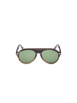 Tom Ford - Men Resin Green Lens Sunglasses - FT1047-P 54 62N (54)