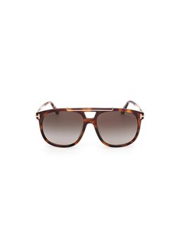 Tom Ford - Unisex Acetate Brown Lens Sunglasses - FT1306 58 53K (58)