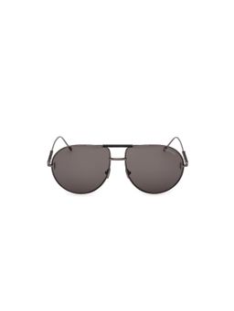 Tom Ford - Unisex Metal Grey Lens Sunglasses - FT1308 62 08A (62)