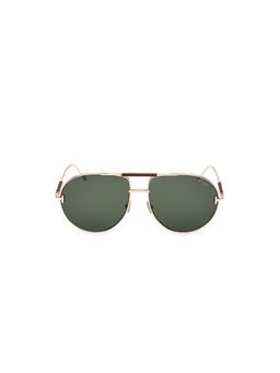Tom Ford - Unisex Metal Green Lens Sunglasses - FT1308 62 28N (62)
