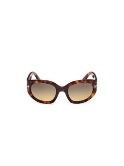 Tom Ford - Women Acetate Grey Lens Sunglasses - FT1313 53 53B (53)