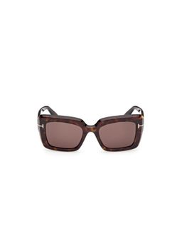 Tom Ford - Women Acetate Brown Lens Sunglasses - FT1318 52 52E (52)