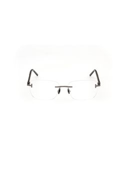 Tom Ford - Men Metal Grey Eyeglass Frame - FT5956-P 56 008 (56)