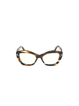 Tom Ford - Women Acetate Brown Eyeglass Frame - FT6044-B 54 055 (54)