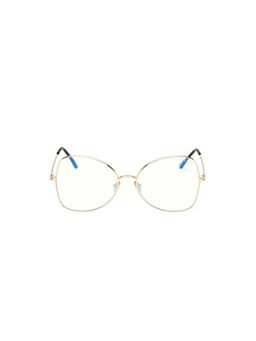 Tom Ford - Women Metal Gold Eyeglass Frame - FT6049-B 60 030 (60)