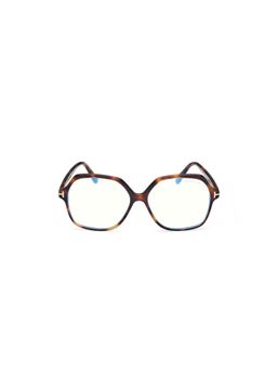 Tom Ford - Women Acetate Brown Eyeglass Frame - FT6062-B 57 053 (57)