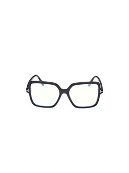 Tom Ford - Women Acetate Black Eyeglass Frame - FT6063-B 56 001 (56)