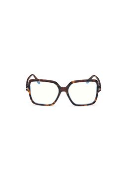 Tom Ford - Women Acetate Brown Eyeglass Frame - FT6063-B 56 052 (56)