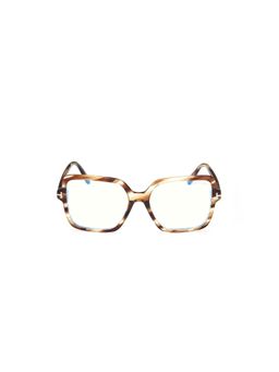 Tom Ford - Women Acetate Brown Eyeglass Frame - FT6063-B 56 055 (56)