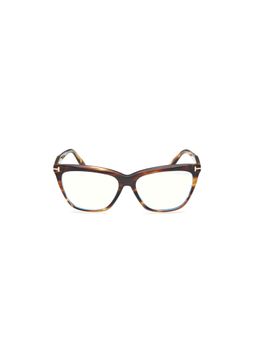 Tom Ford - Women Acetate Brown Eyeglass Frame - FT6064-B 56 055 (56)