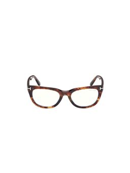 Tom Ford - Women Acetate Brown Eyeglass Frame - FT6066-B 53 055 (53)