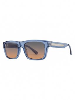 Opium Eyewear - Men UV Protection Wayfarer Brown Lens Sunglasses (54)