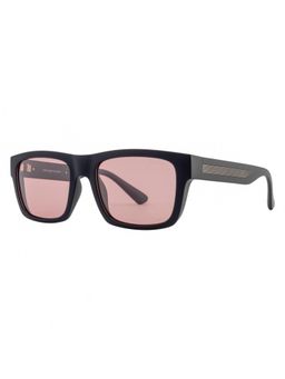 Opium Eyewear - Men Polarised & UV Protection Wayfarer Pink Lens Sunglasses (54)