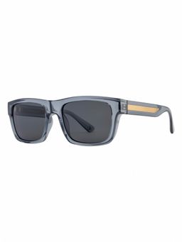 Opium Eyewear - Men Polarised & UV Protection Wayfarer Grey Lens Sunglasses (54)