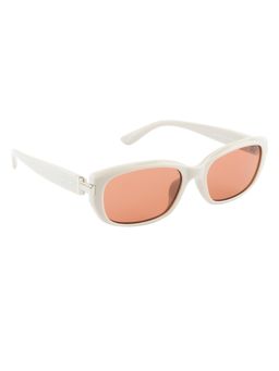 Opium Eyewear - Women UV Protection Cat Eye Maroon Lens Sunglasses (54)