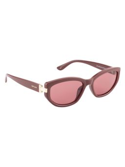 Opium Eyewear - Women UV Protection Cat Eye Purple Lens Sunglasses (55)